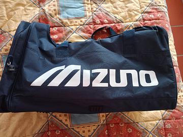 Sacca sport Mizuno blu scuro 