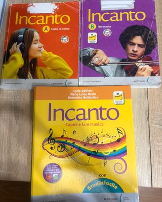 Incanto libro di musica Vol. A + B + C - medie