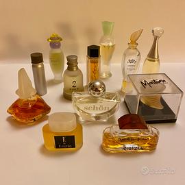 Lotto 12 profumi mignon vintage da collezione