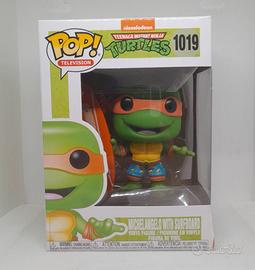 Funko POP Michelangelo Surfboard 1019 Ninja Turtle