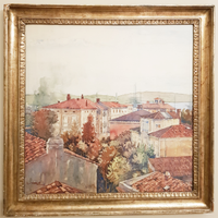 Quadro dipinto Gigi Vidris Pola Istria Torino