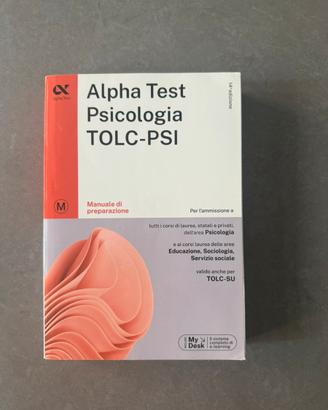 Alpha Test Tolc-psi / Psicologia