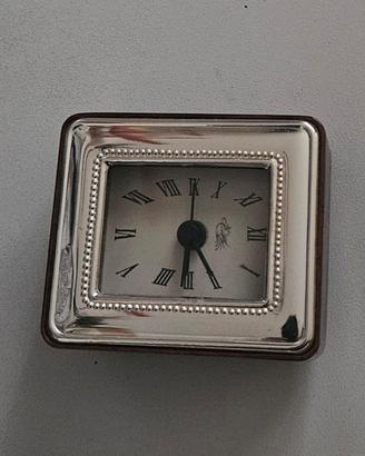 Orologio in argento + Mauthe + sveglia vintage