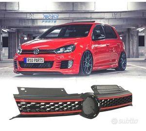 GRIGLIA VOLKSWAGEN VW GOLF 6 08-12 LOOK GTI NERA C