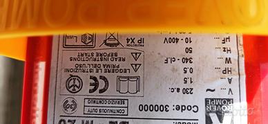 Elettropompa Rover BE-M 20 Turbo