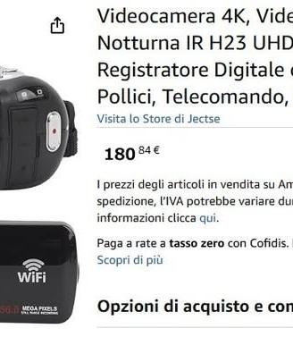 VIDEOCAMERA FULL SPECTRUM 