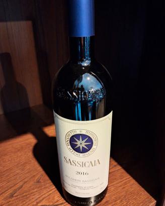 Vino  Sassicaia 2016