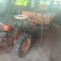 Motoagricola Lombardini cassone ribaltabile fresa