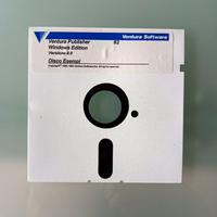 Floppy Disc 5,25 pollici vintage