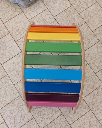Arco dondolo Montessori con scivolo