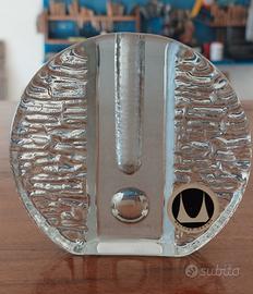 vaso monofiore Walther designer anni '70