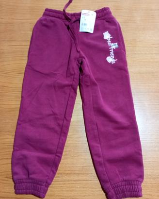pantaloni bimba Prenatal bordeaux. 4/5 anni.