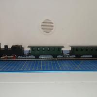 Treno completo a vapore Rivarossi scala H0