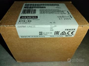 Siemens PLC pack 5 schede card 6ES7-131-4BB01-0AA0