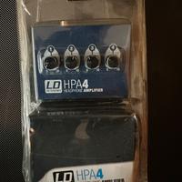 Amplificatore e Sdoppiatore Cuffie da 1 a 4 linee