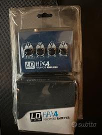 Amplificatore e Sdoppiatore Cuffie da 1 a 4 linee