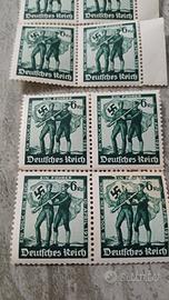 5 francobolli nuovi III reich