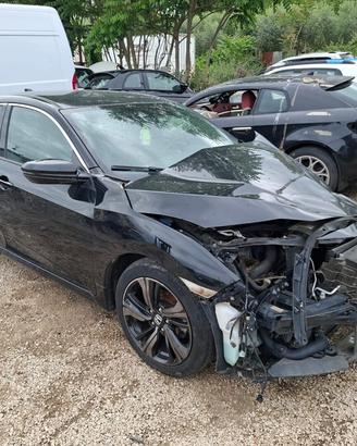 HONDA CIVIC EXECUTIVE 17 SINISTRATA EURO6