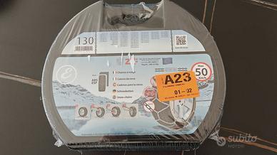 Catene da neve misura 130 – Nuove e sigillate