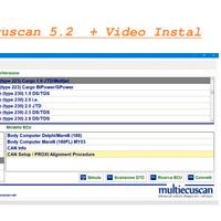 Multiecuscan 5.2 - Diagnosi OBD-Videoinstallazione