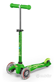 Monopattino MiniMicro verde praticamente perfetto