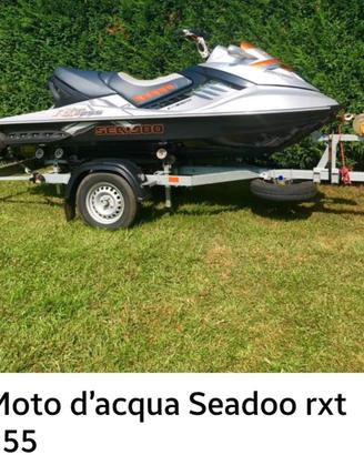 Moto d’acqua SEADOO RXT 255 + carrello omologato