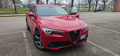 Stelvio rosso alfa 2021 2.2 diesel 160 Cv
