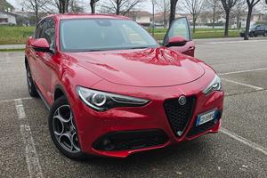 Stelvio rosso alfa 2021 2.2 diesel 160 Cv