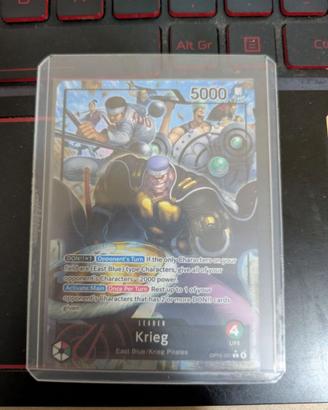 Krieg op15-001 One Piece Tcg
