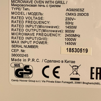 Microonde candy cmxg 25dcs