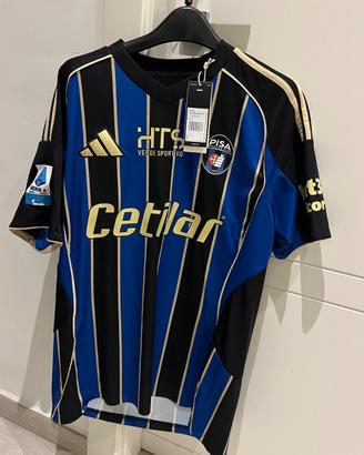Maglia calcio Pisa Aebischer autografata
