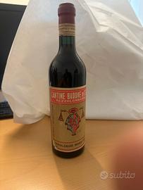 Rara Bottiglia Vintage Teroldego Maso Scari  1964