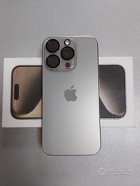 IPHONE 15 Pro 128 gb Titanio Garanzia 12 mesi