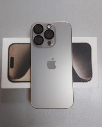 IPHONE 15 Pro 128 gb Titanio Garanzia 12 mesi