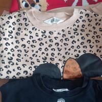 felpe bambina  4-6 anni