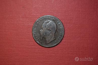 10 centesimi Vittorio Emanuele II del 1867 .OM.