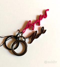 Karl Lagerfeld charm portachiavi New original