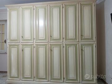 ARMADIO 6 ANTE CON CASSETTIERA