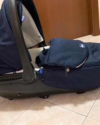 Navicella chicco blu