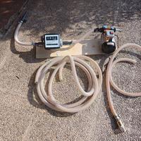 pompa travaso gasolio e conta lit