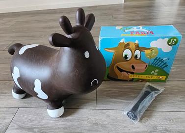 Kiazz Farm mucca cavalcabile rimbalzante ad aria