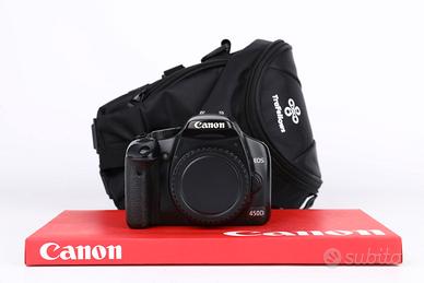 Canon 450D USATO GARANTITO PER DUE ANNI