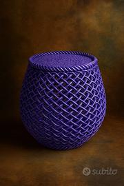 Cestino Intreccio Viola