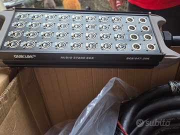 QUIK LOK BOX/647-30K Stage Box