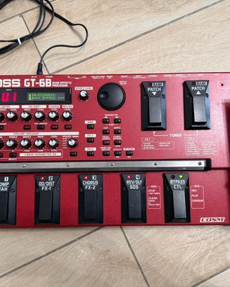 BOSS GT-6B Pedaliera Multieffetto per Basso