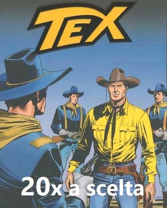 TEX - 20x a scelta - Lotto Fumetto Bonelli Editore
