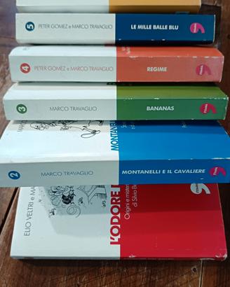 Lotto 8 libri "I libri dell' Unità"-M. Travaglio