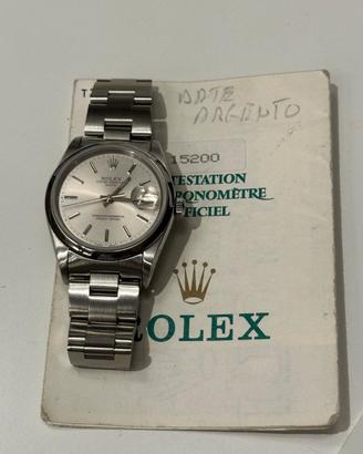 Rolex date 34mm ref 15200 originale