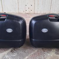 Valigie Laterali Kappa K33N Monokey +borse interne