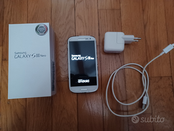 Telefono Smartphone Samsung S3 - Bianco